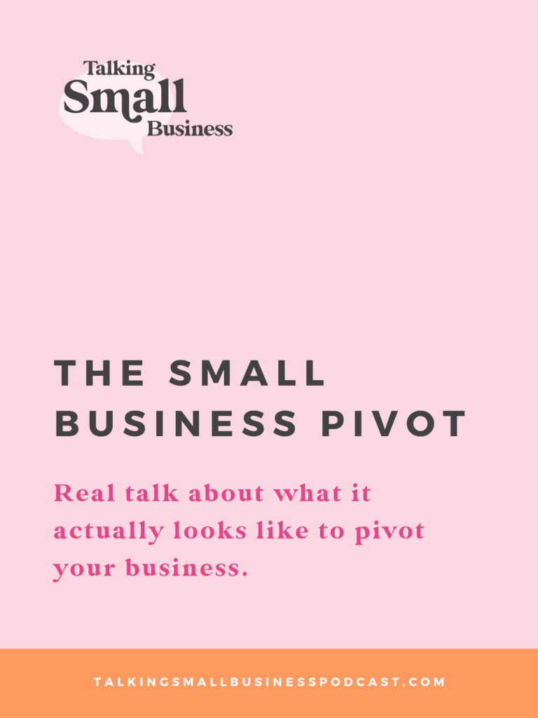 what the small business pivot is really like