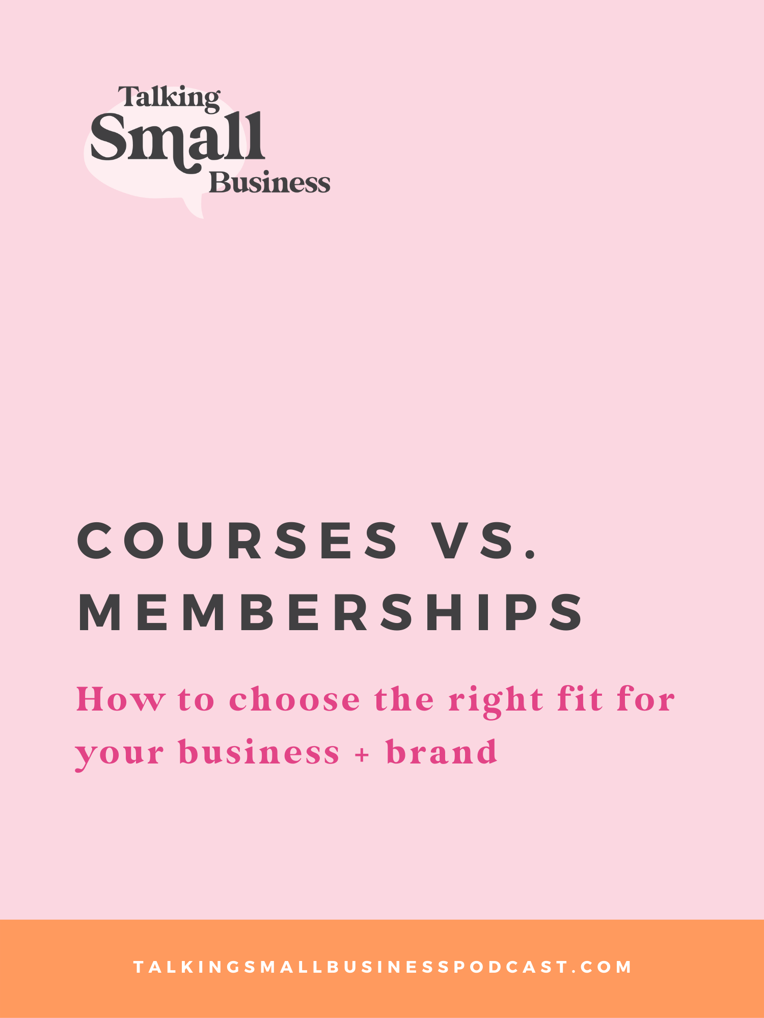 Course vs. Membership: how to decide which digital product to offer as a small business owner shared on Talking Small Business